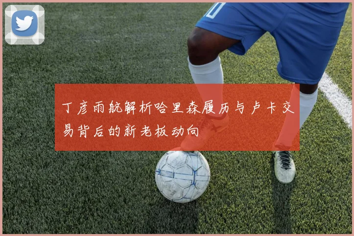 丁彦雨航解析哈里森履历与卢卡交易背后的新老板动向